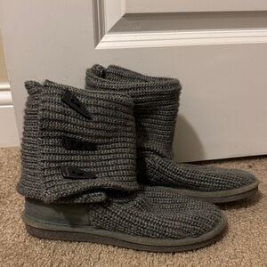 Bearpaw Knit Button Boots